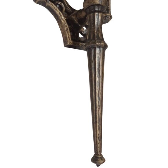 1965 Vtg. Homco MCM Ornate Wall Sconce Candle Holder Set - Picture 9 of 16